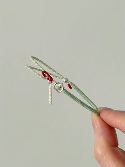 strawberry and apple bracelet
