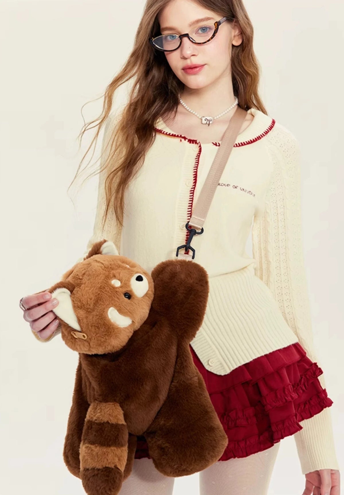 teddy bear cuddles bag