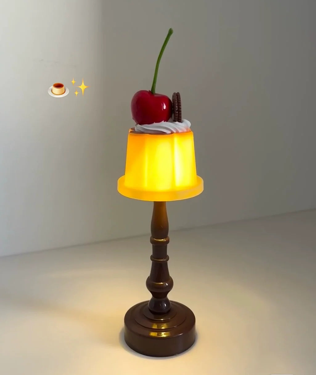cherry pudding lamp
