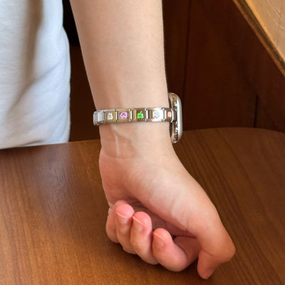 italian bracelet apple watch strap