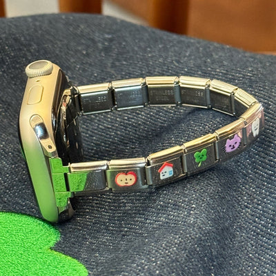 italian bracelet apple watch strap